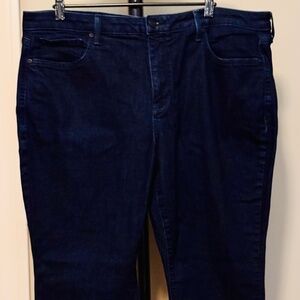 NYDJ LiftXtuck Womens Blue Jeans Size 18W Perfect